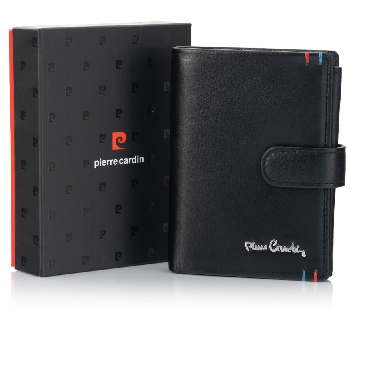 Duży pionowy portfel męski Pierre Cardin YS606 326A z RFID
