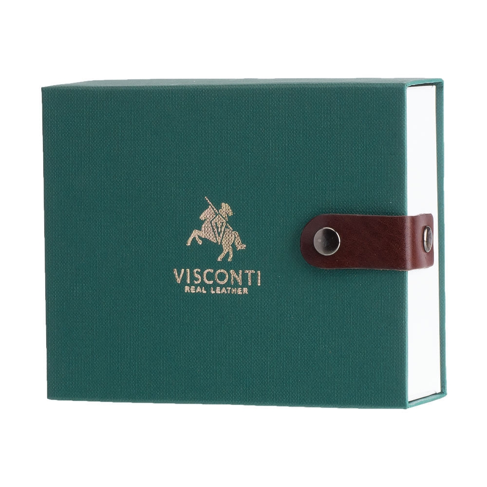 Banknotówka Visconti TSC-41 RFID – brązowy