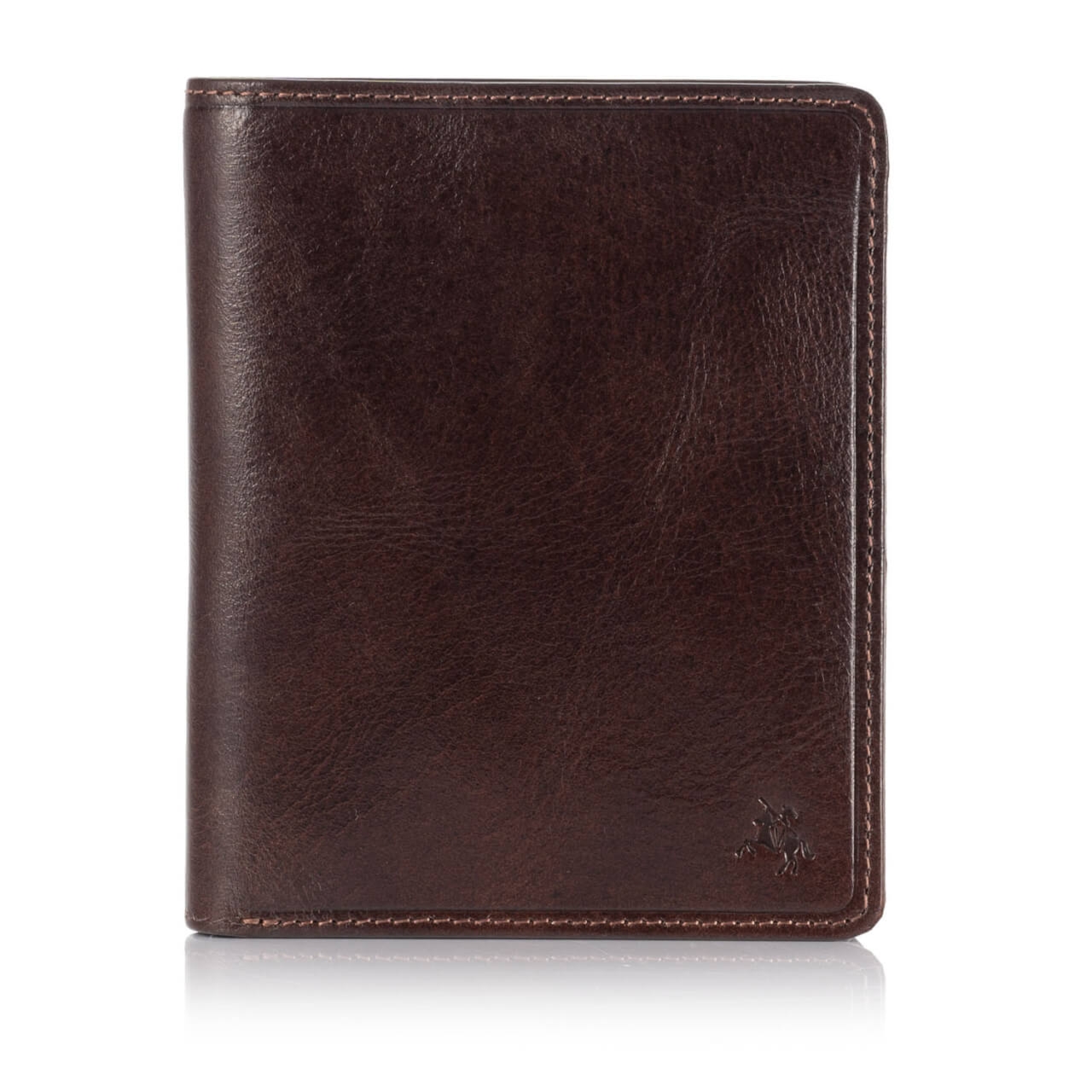Portfel na karty i banknoty Visconti TSC-49 RFID – brązowy ciemny