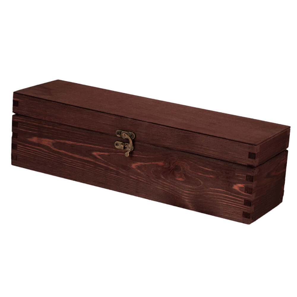 Kuferek drewniany Palisander 37x11x11 cm z możliwością graweru