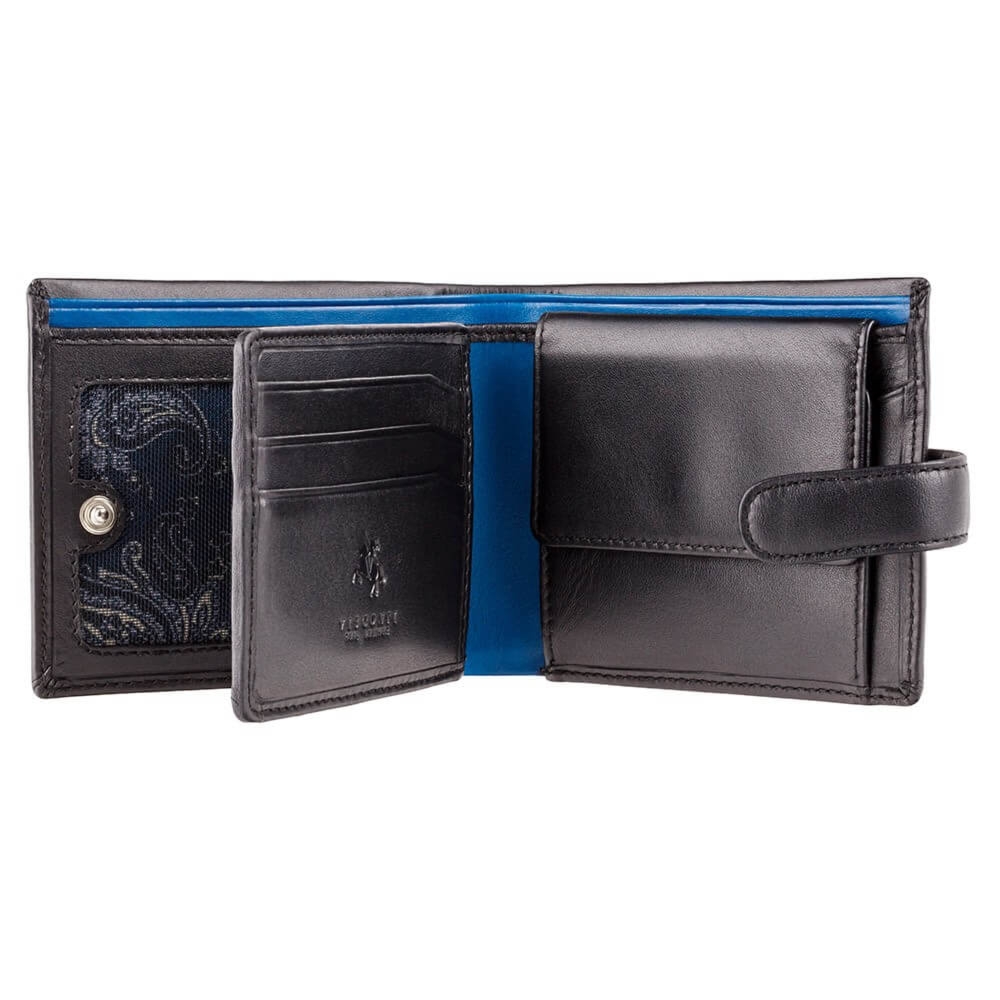 Portfel męski Visconti PM-102 RFID – czarny
