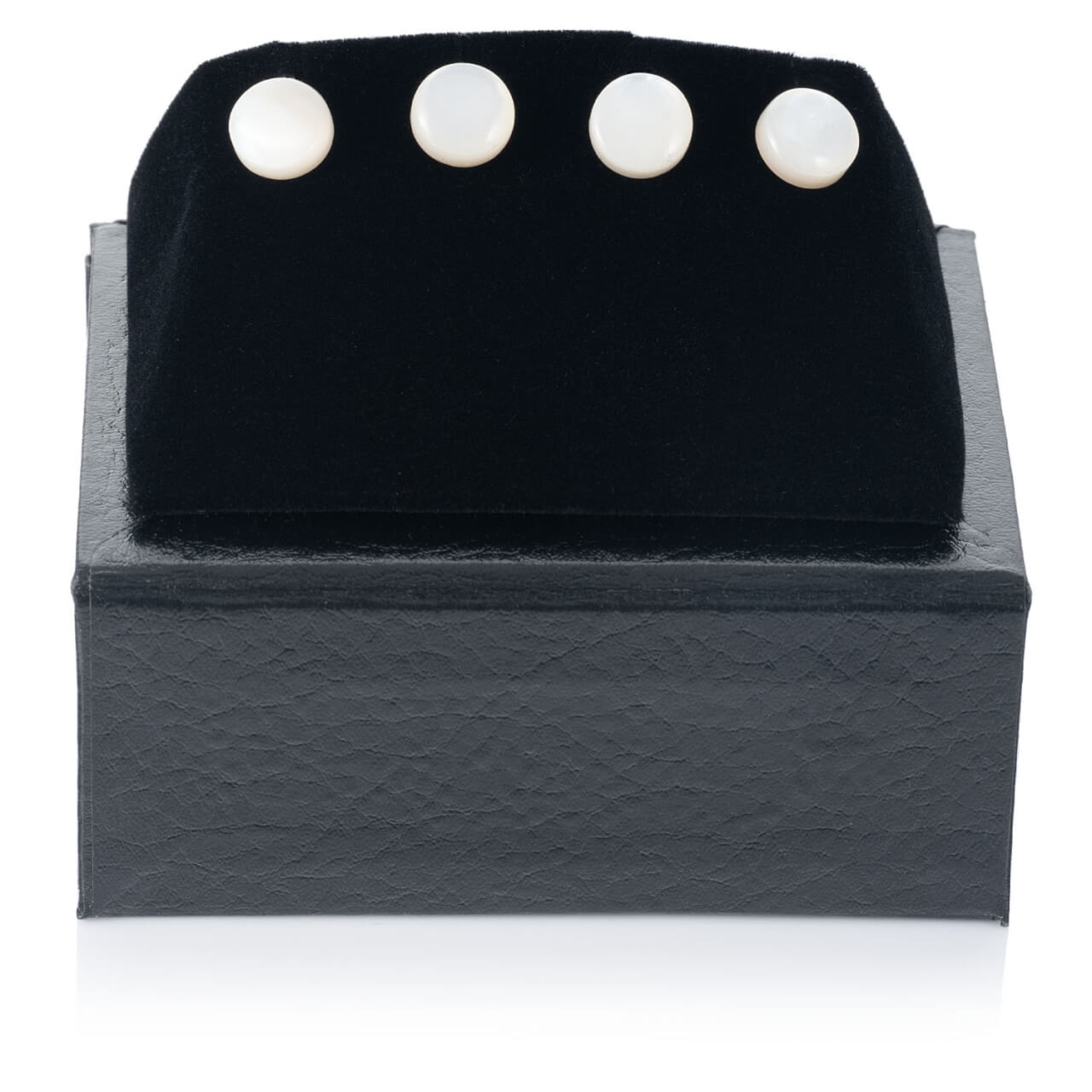 Guziki smokingowe z masą perłową PS-284 (4 guziki)
