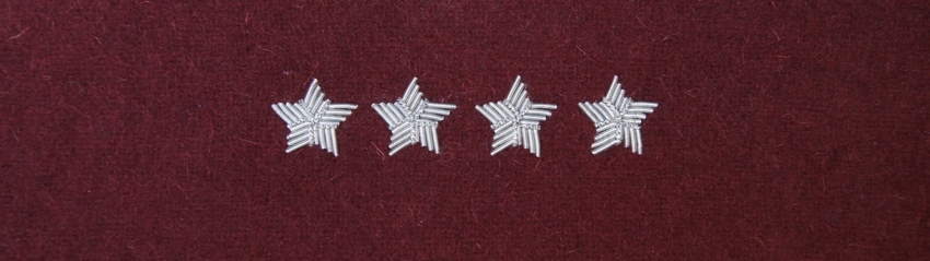 Otok wiśniowy do rogatywki Wojska Polskiego - starszy chorąży sztabowy, kapitan