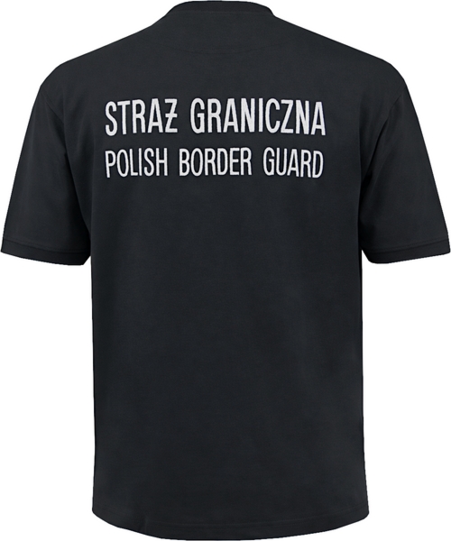 Koszulka Straży Granicznej - czarna