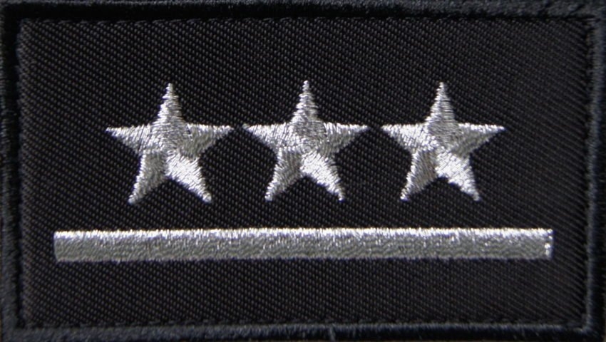 Dystynkcja na kombinezon pilota - porucznik