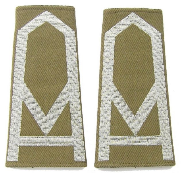 Pagony (pochewki) wyjściowe Straży Granicznej - sierżant sztabowy