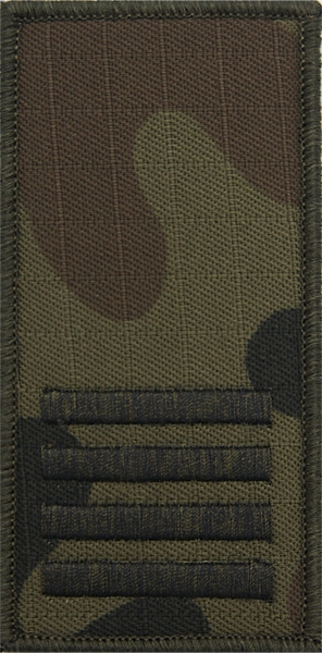 Oznaka stopnia do umundurowania polowego (mała) - plutonowy