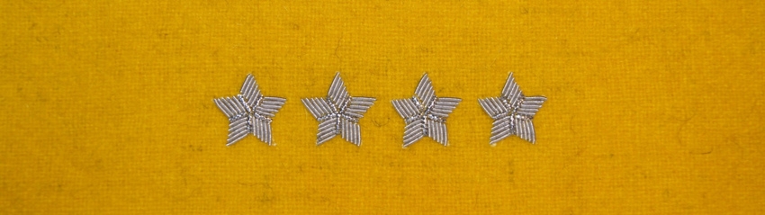 Otok żółty do rogatywki Wojska Polskiego - starszy chorąży sztabowy, kapitan
