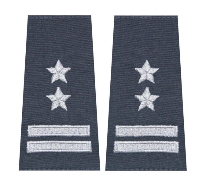 Pagony (pochewki) do kurtki całorocznej Służby Więziennej - podpułkownik