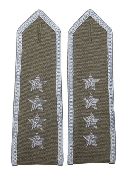 Pagony khaki do koszulo-bluzy Wojska Polskiego - starszy chorąży sztabowy