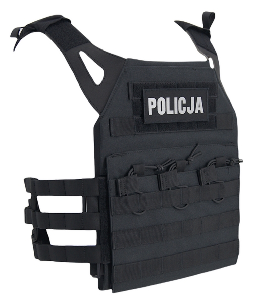 Kamizelka taktyczna typu Jump - czarna