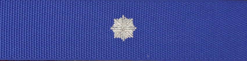 Otok do czapki garnizonowej Policji - młodszy aspirant, podinspektor