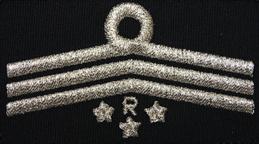 Dystynkcja do ubrania koszarowego OSP, Oddział Powiatowy - przewodniczący komisji rewizyjnej