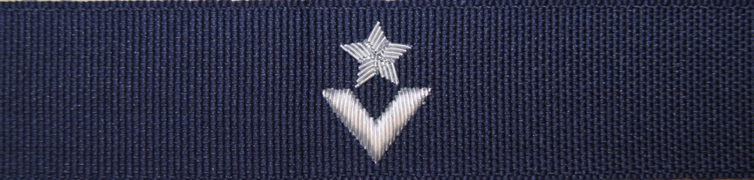 Otok do czapki garnizonowej Służby Więziennej - młodszy chorąży