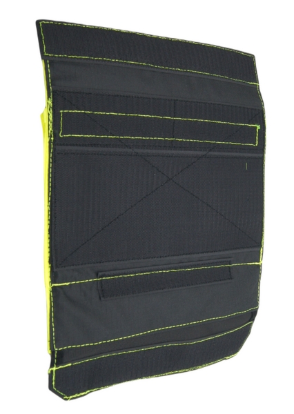 Wymienny panel przedni kangur z zamkiem do kamizelki, Hi-Viz