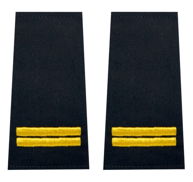 Pagony (pochewki) wyjściowe Marynarki Wojennej - mat