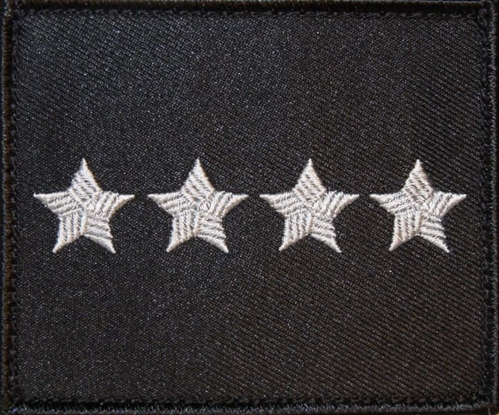 Dystynkcja na kurtkę wyjściową Sił Powietrznych - starszy chorąży sztabowy