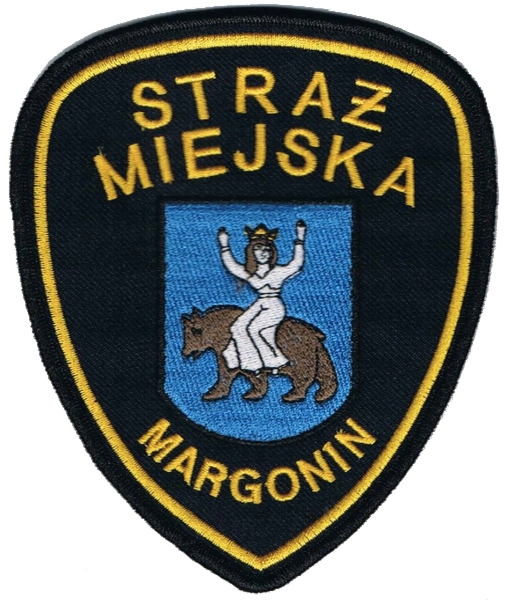 Emblemat naramienny - Straż Miejska MARGONIN