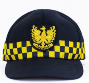 Czapka Straży Miejskiej - szachownica