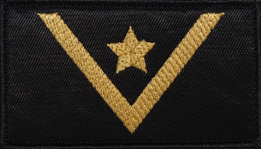 Dystynkcja do ubrania koszarowego - PSP - młodszy aspirant