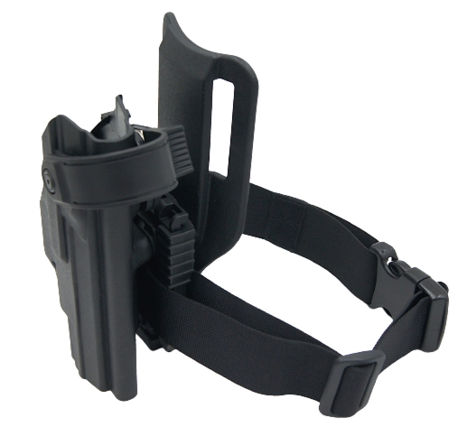 Kabura Strighter, SLS, QLS z paskiem na udo - Glock 17