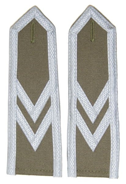 Pagony khaki do koszulo-bluzy Wojska Polskiego - starszy sierżant