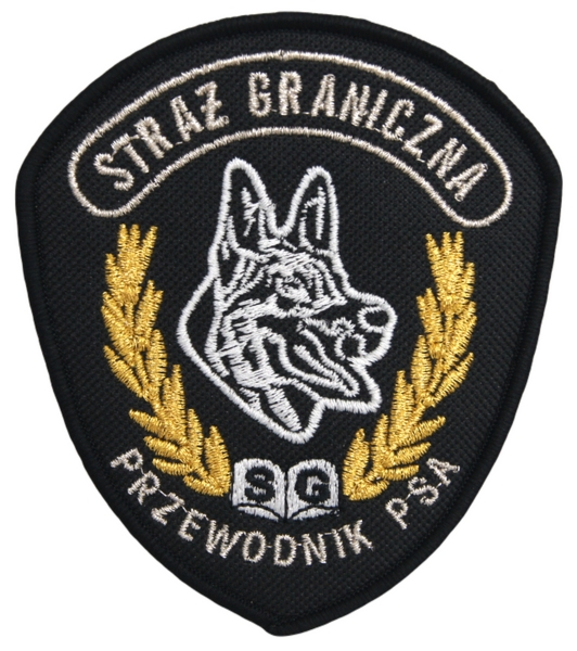 Emblemat Straży Granicznej - Przewodnik Psa
