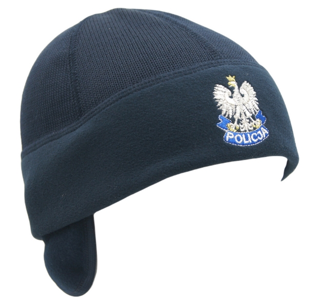 Czapka zimowa Policji - uszatka