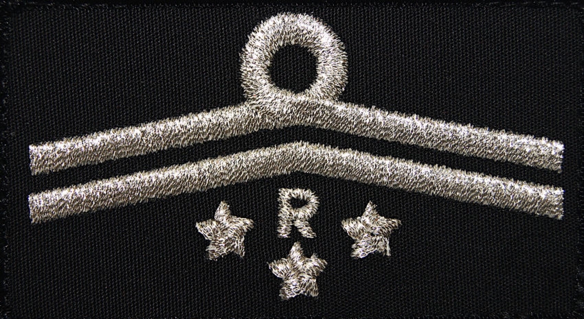 Dystynkcja do ubrania koszarowego - OSP oddział gminny - przewodniczący komisji rewizyjnej