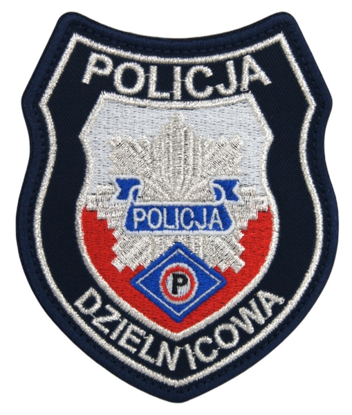 Emblemat Policji - Dzielnicowa