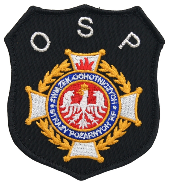 Emblemat naramienny - Ochotnicza Straż Pożarna - wzór I