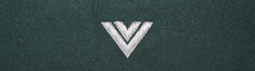 Otok zielony do rogatywki Wojska Polskiego - starszy sierżant