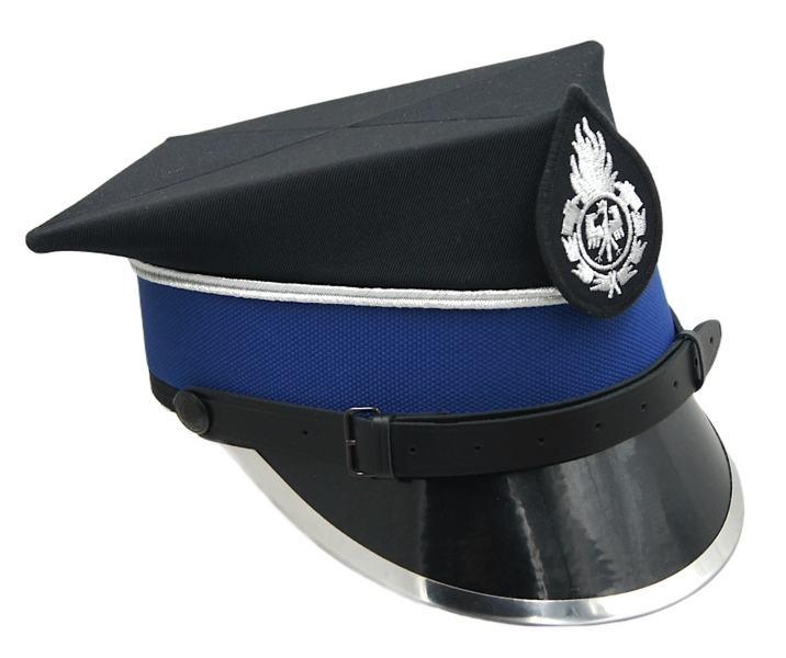 ZESTAW: Czapka rogatywka OSP z galonem - Zarząd