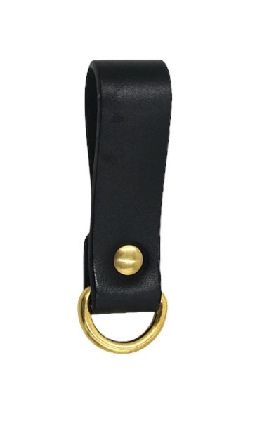 Bojówka do pasa głównego PSP - skórzana, czarna