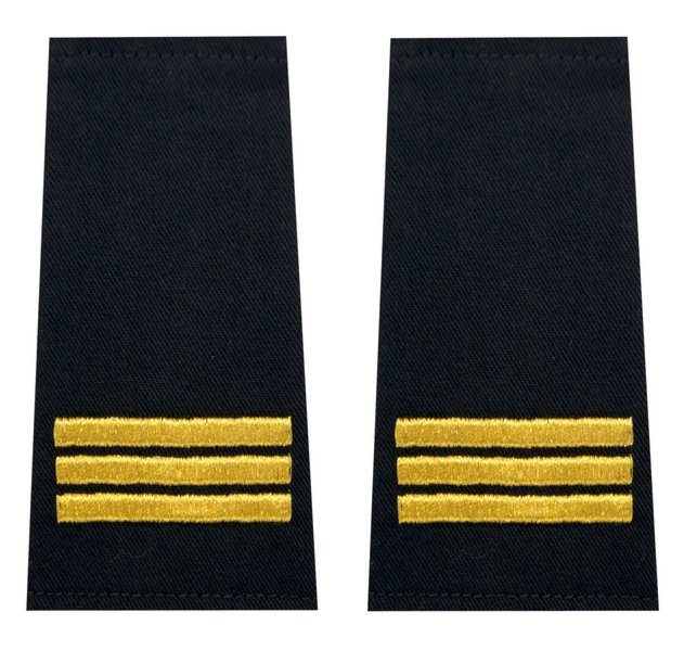 Pagony (pochewki) wyjściowe Marynarki Wojennej - starszy mat