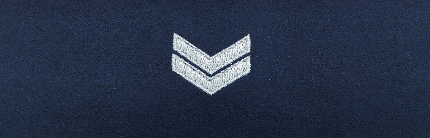 Otok do czapki wyjściowej Policji - starszy sierżant