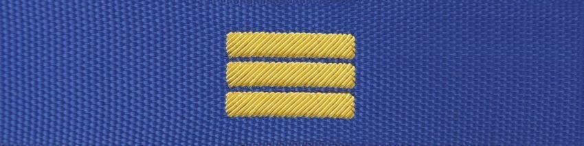 Otok do czapki garnizonowej PSP - starszy sekcyjny (haft bajorkiem)