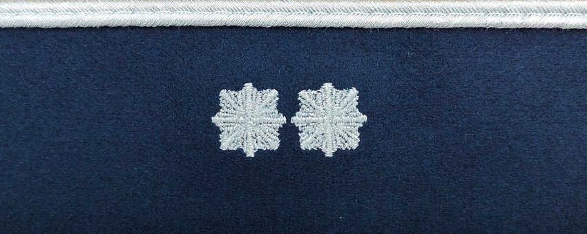 Otok do czapki wyjściowej Policji - podkomisarz