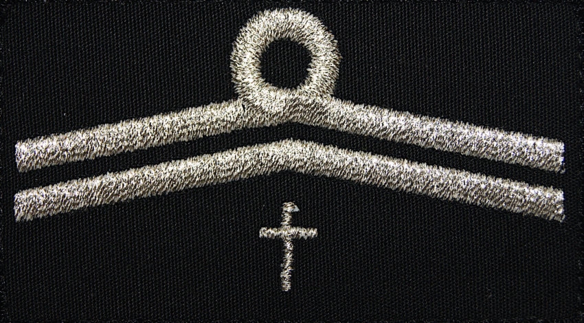 Dystynkcja do ubrania koszarowego - OSP oddział gminny - kapelan gminy