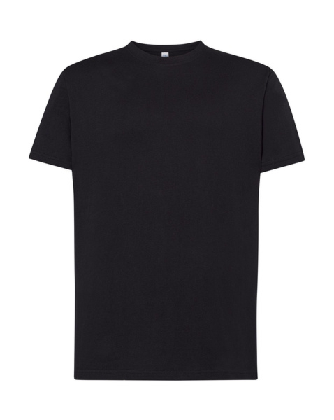 T-shirt w kolorze jednolitym - black