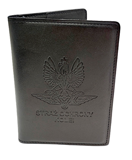Etui na notatnik służbowy Straży Ochrony Kolei