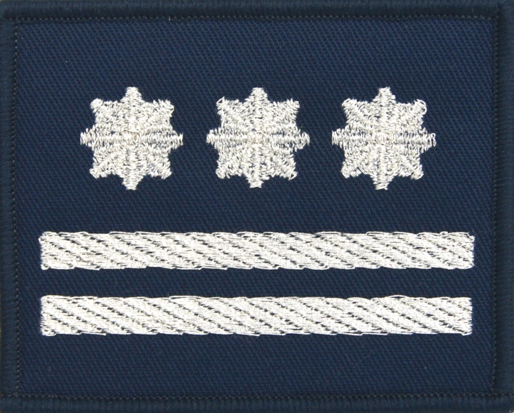 Dystynkcja na softshell Policji - inspektor