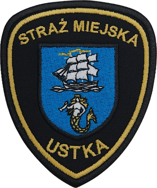 Emblemat naramienny - Straż Miejska USTKA