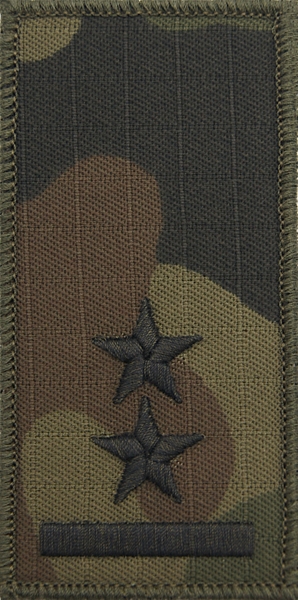 Oznaka stopnia do umundurowania polowego (mała) - podporucznik