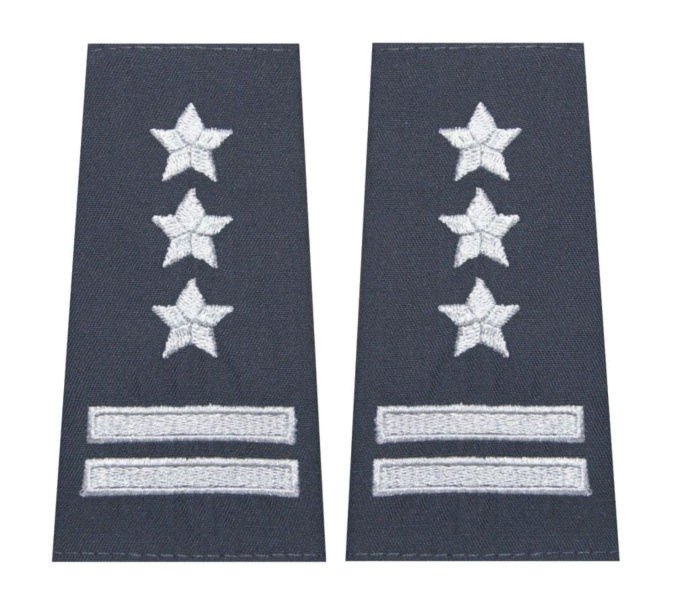 Pagony (pochewki) do kurtki całorocznej Służby Więziennej - pułkownik