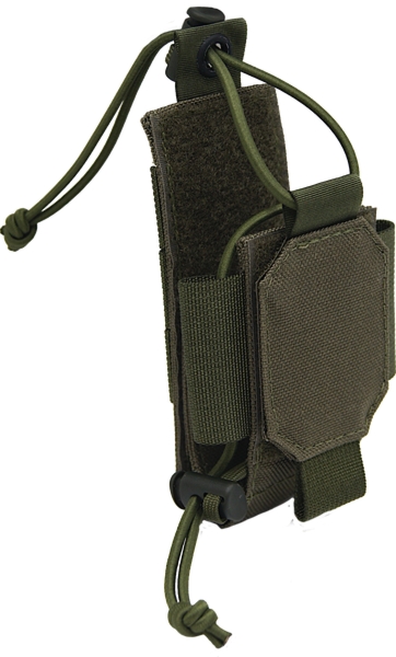 Ładownica na radio, odchylana Motorio - oliwkowa