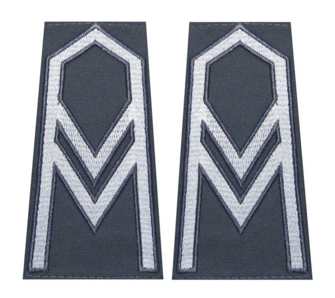 Pagony (pochewki) do kurtki całorocznej Służby Więziennej - starszy sierżant