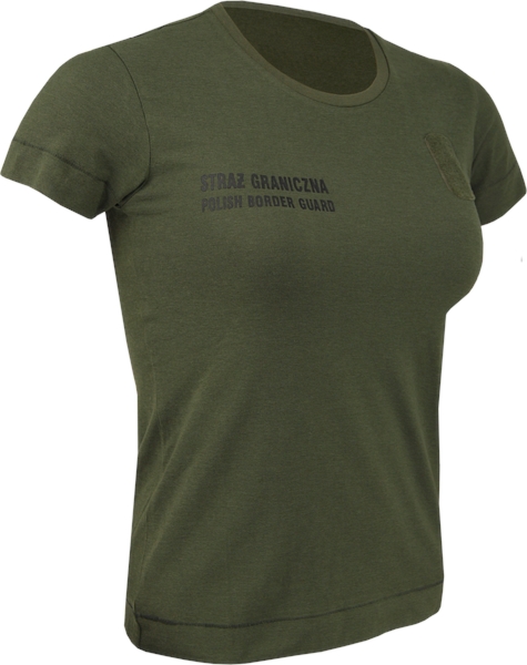 Koszulka Straży Granicznej - khaki - damska