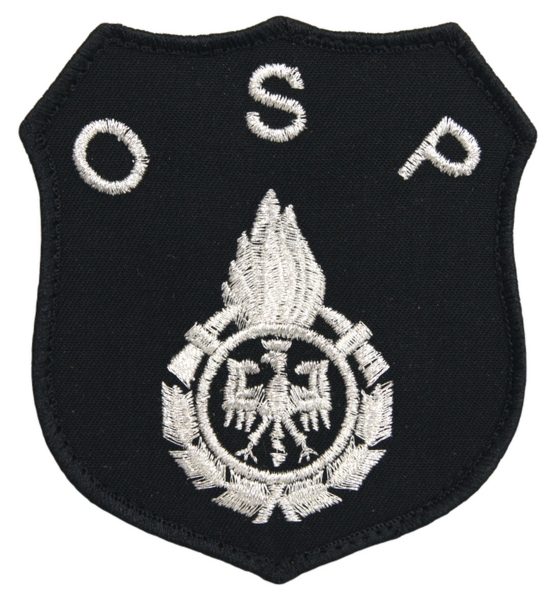Emblemat naramienny - Ochotnicza Straż Pożarna - wzór II