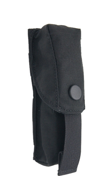 Futerał na latarkę, magazynek, multitool - molle, czarny